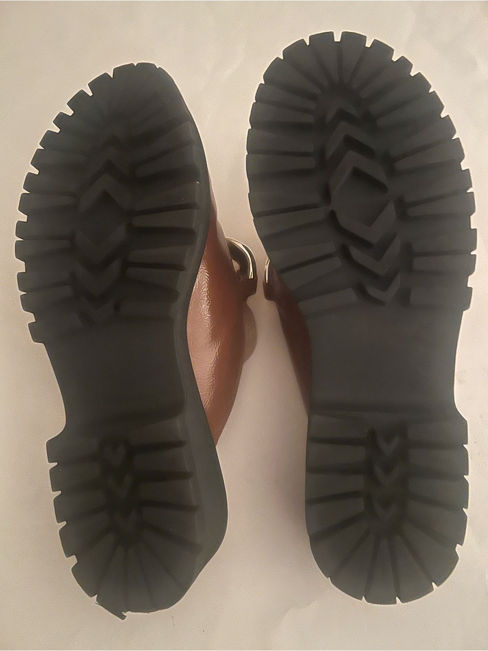 Steve Madden Brown Faux Leather Miri Mule Loafers Size 10 - Picture 5 of 11